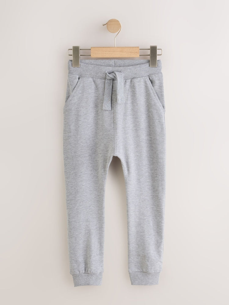 Black/Navy/Grey Skinny Fit Joggers 5 Pack (3mths-7yrs) - Size 3-6 Months (62-68cm)
