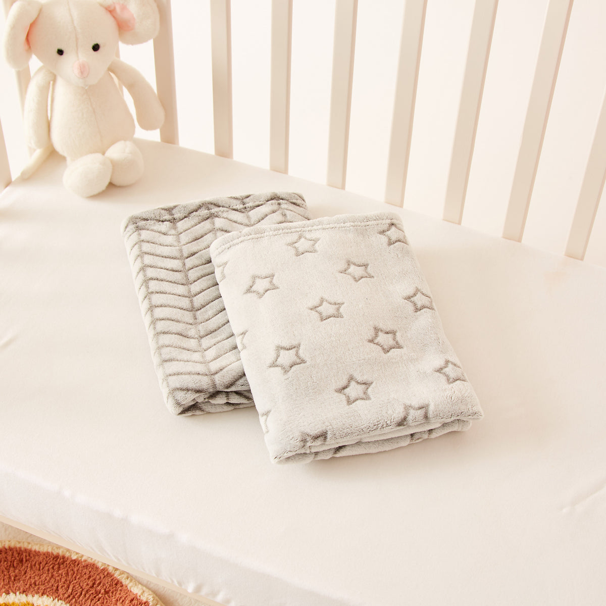 Juniors Coral Fleece Blanket - Set of 2