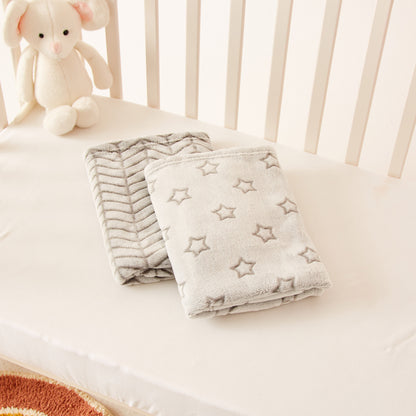 Juniors Coral Fleece Blanket - Set of 2
