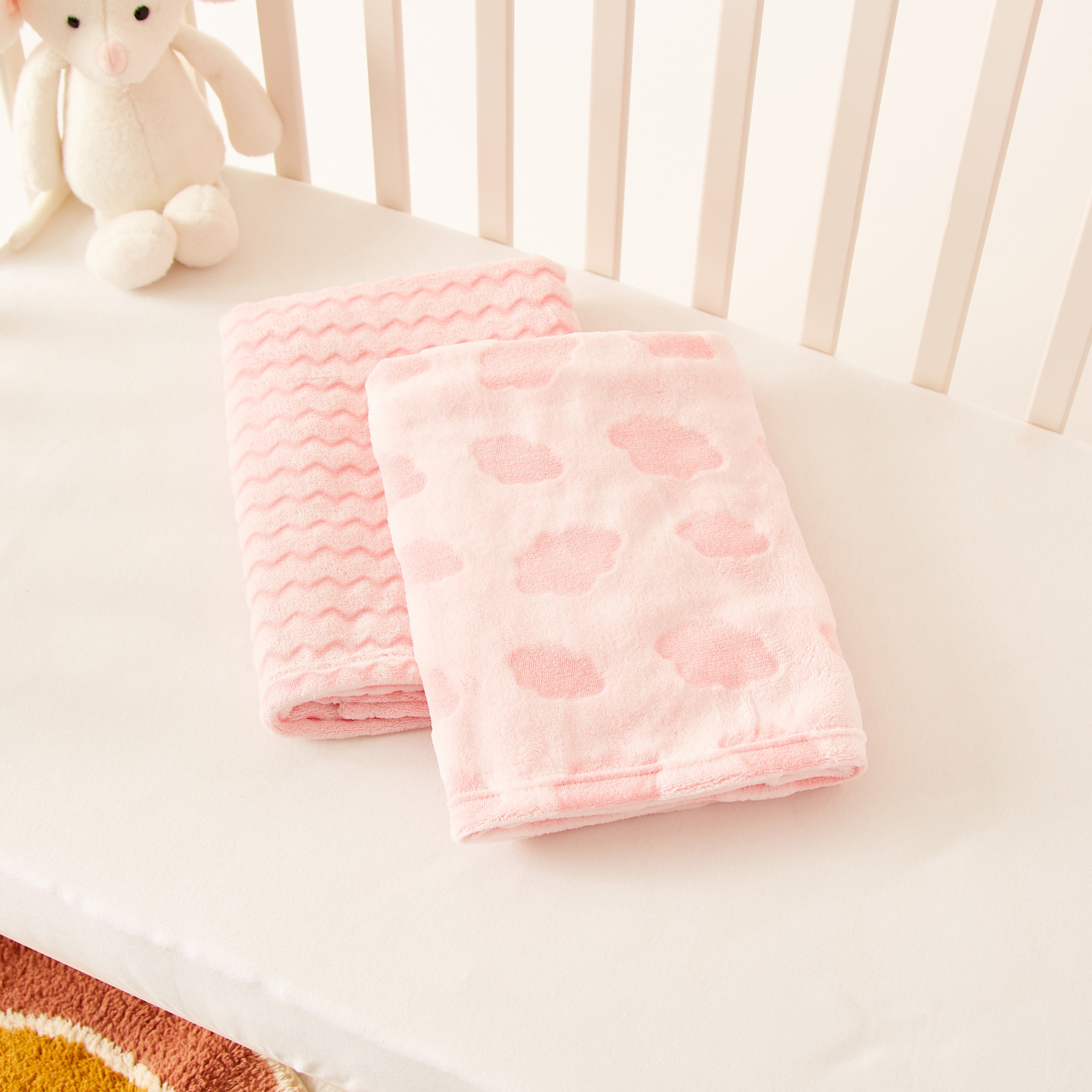 Juniors Coral Fleece Blanket - Set of 2