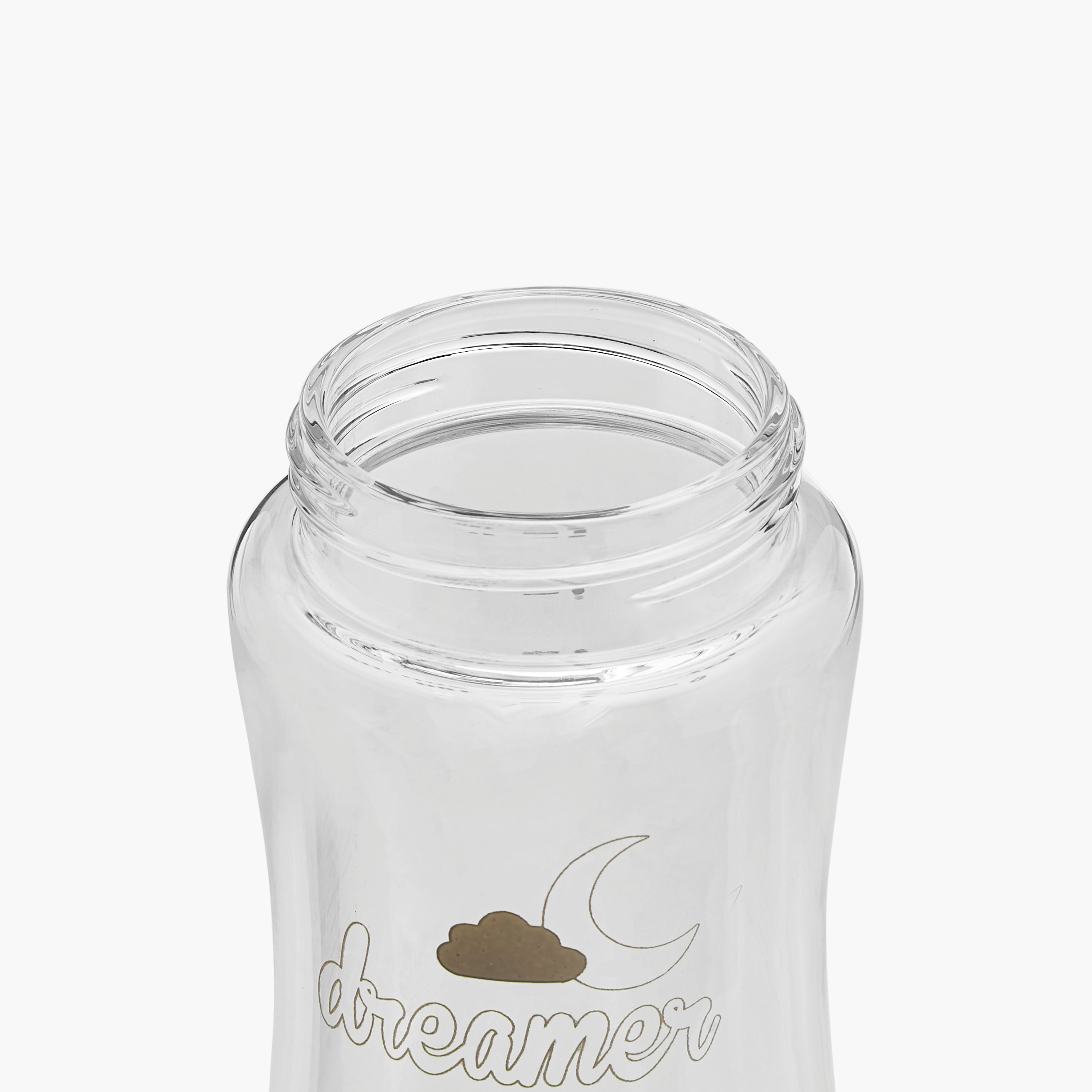 Giggles Printed Glass Feeding Bottle - 200 ml