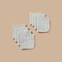 Juniors Solid Washcloth - Set of 8 - HomeBabyBath & CareTowels