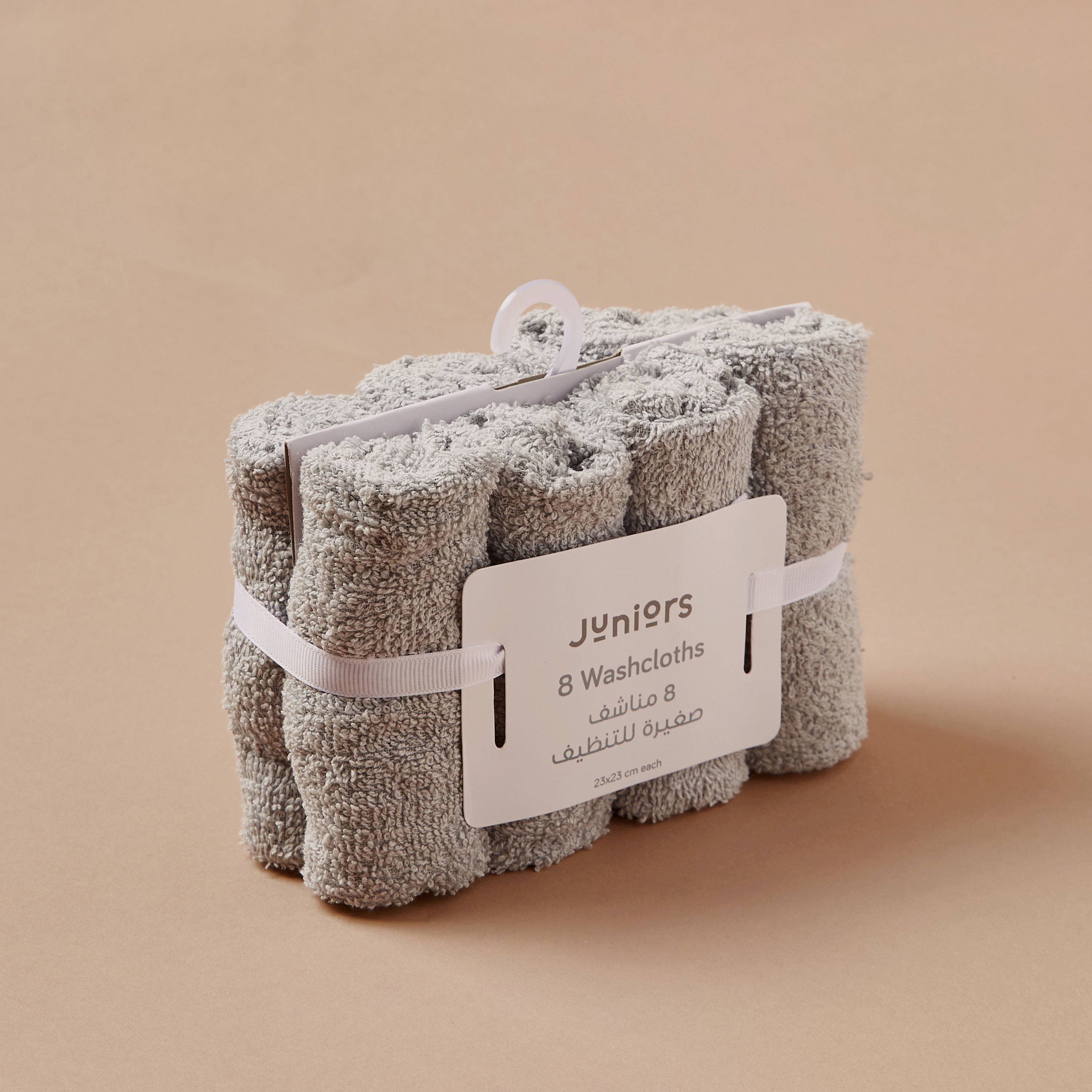 Juniors Solid Washcloth - Set of 8