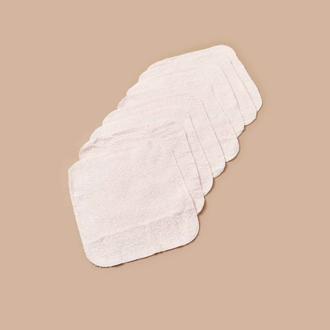 Juniors 8-Piece Textured Washcloth Set - 23x23 cms