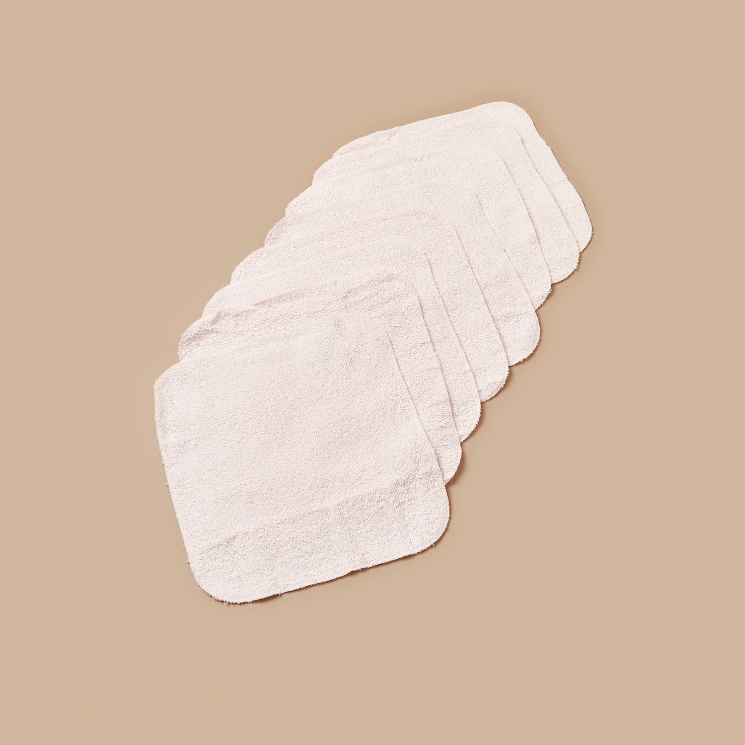 Juniors 8-Piece Textured Washcloth Set - 23x23 cms