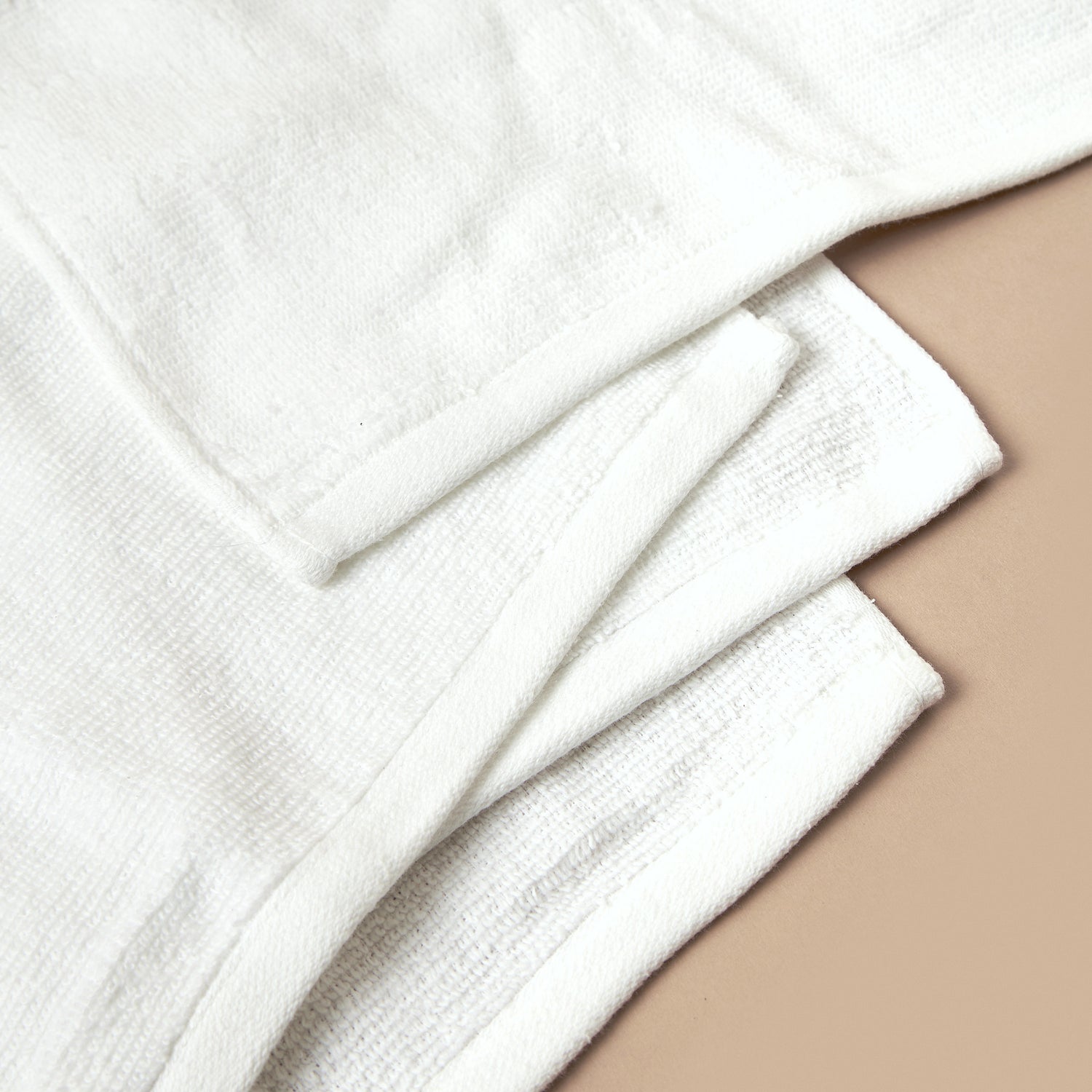 Juniors 4-Piece Textured Towel Set - 33x33 cms