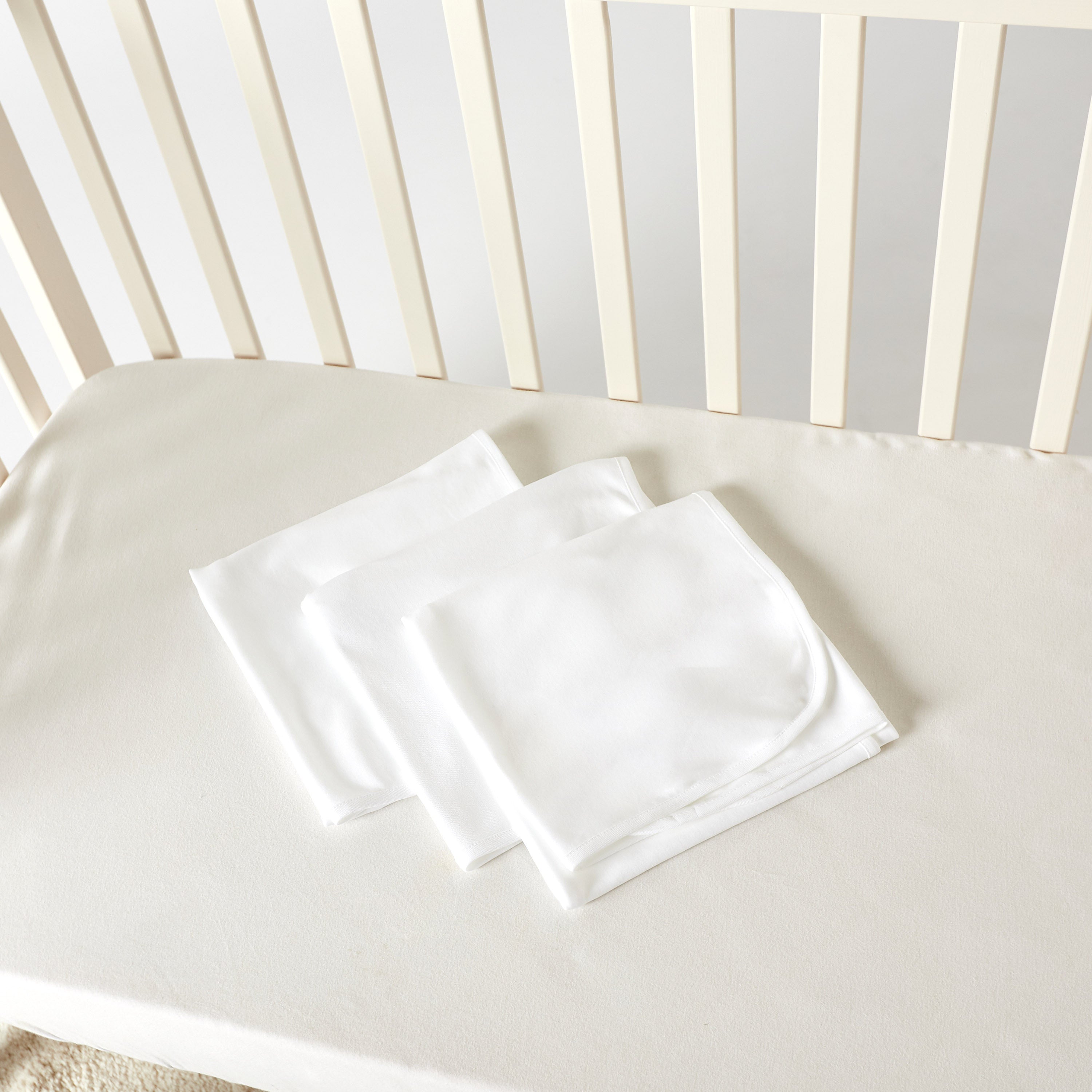 Juniors Solid Receiving Blanket - Set of 3