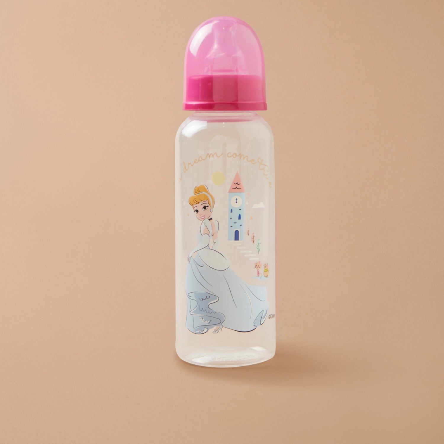 Disney 3-Piece Princesses Print Feeding Bottle Set - 250 ml