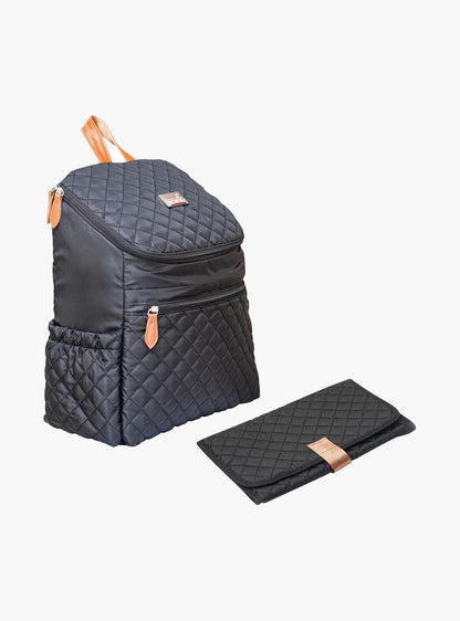 Moon Avena Diaper Backpack with Adjustable Shoulder Straps and Zip Closure-baby-gear-diaperbags-image-1
