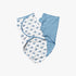 Moon Organic Swaddle with Hook and Loop Closure - Set of 2 - HomeBabyNurseryBlankets & SwaddlesSwaddles & Sleeping Bags
