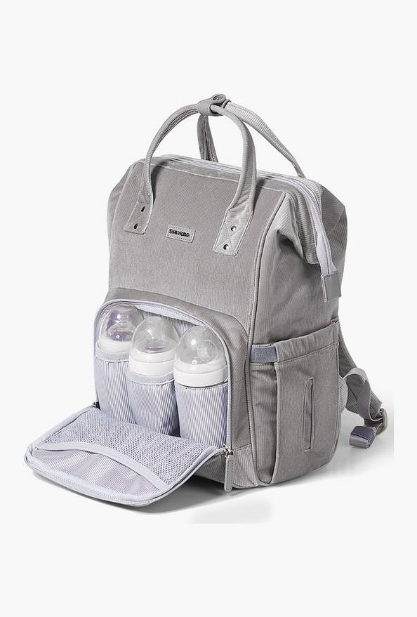 Sunveno Solid Corduroy Diaper Bag