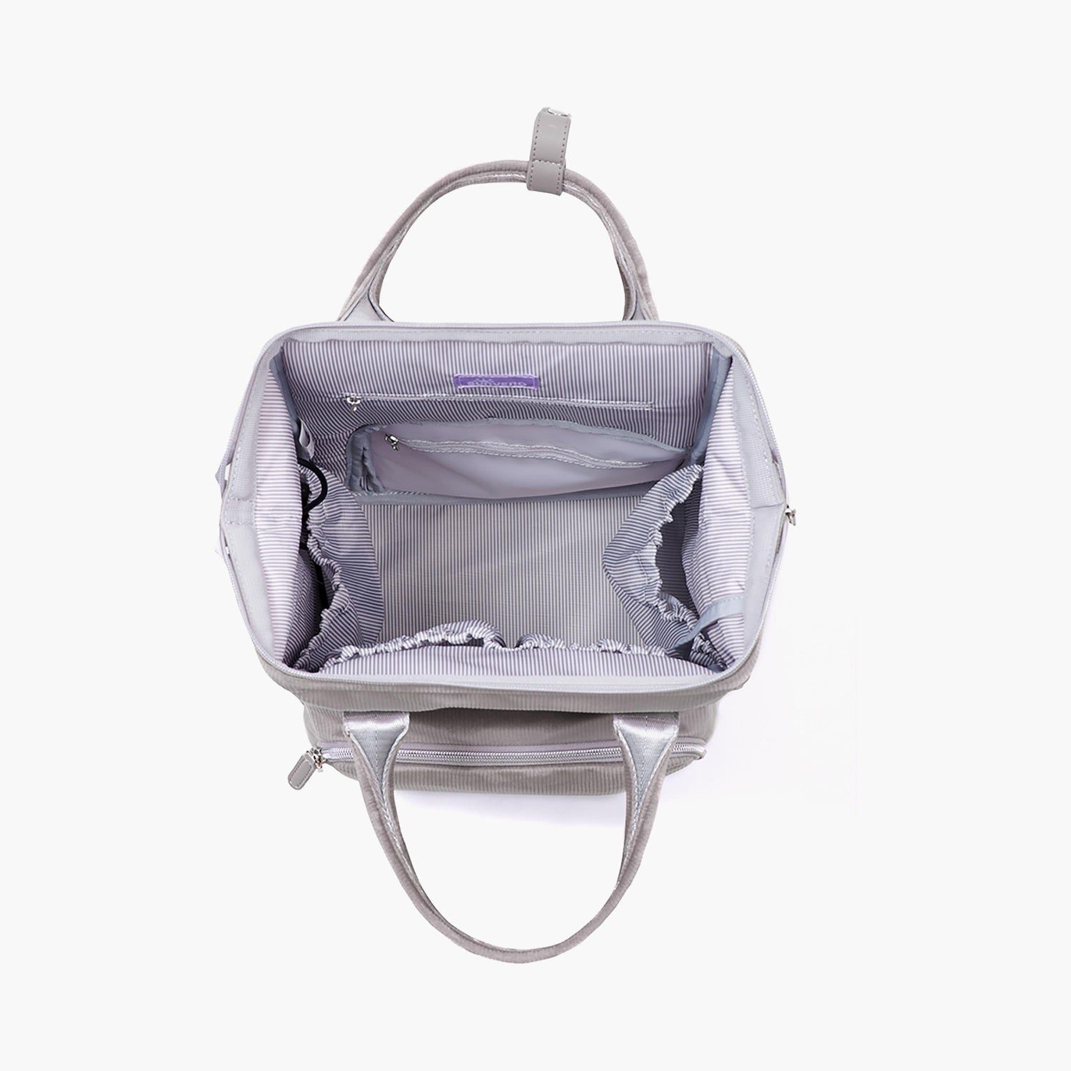 Sunveno Solid Corduroy Diaper Bag