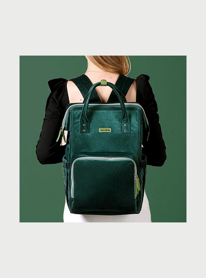Sunveno Solid Corduroy Diaper Bag-baby-gear-diaperbags-image-4