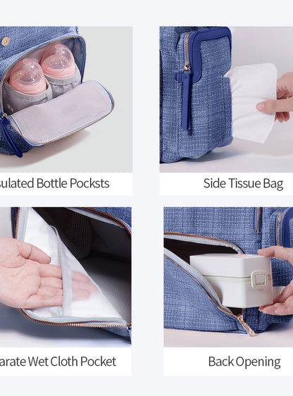 Sunveno Vouge Textured Diaper Bag-baby-gear-diaperbags-image-11