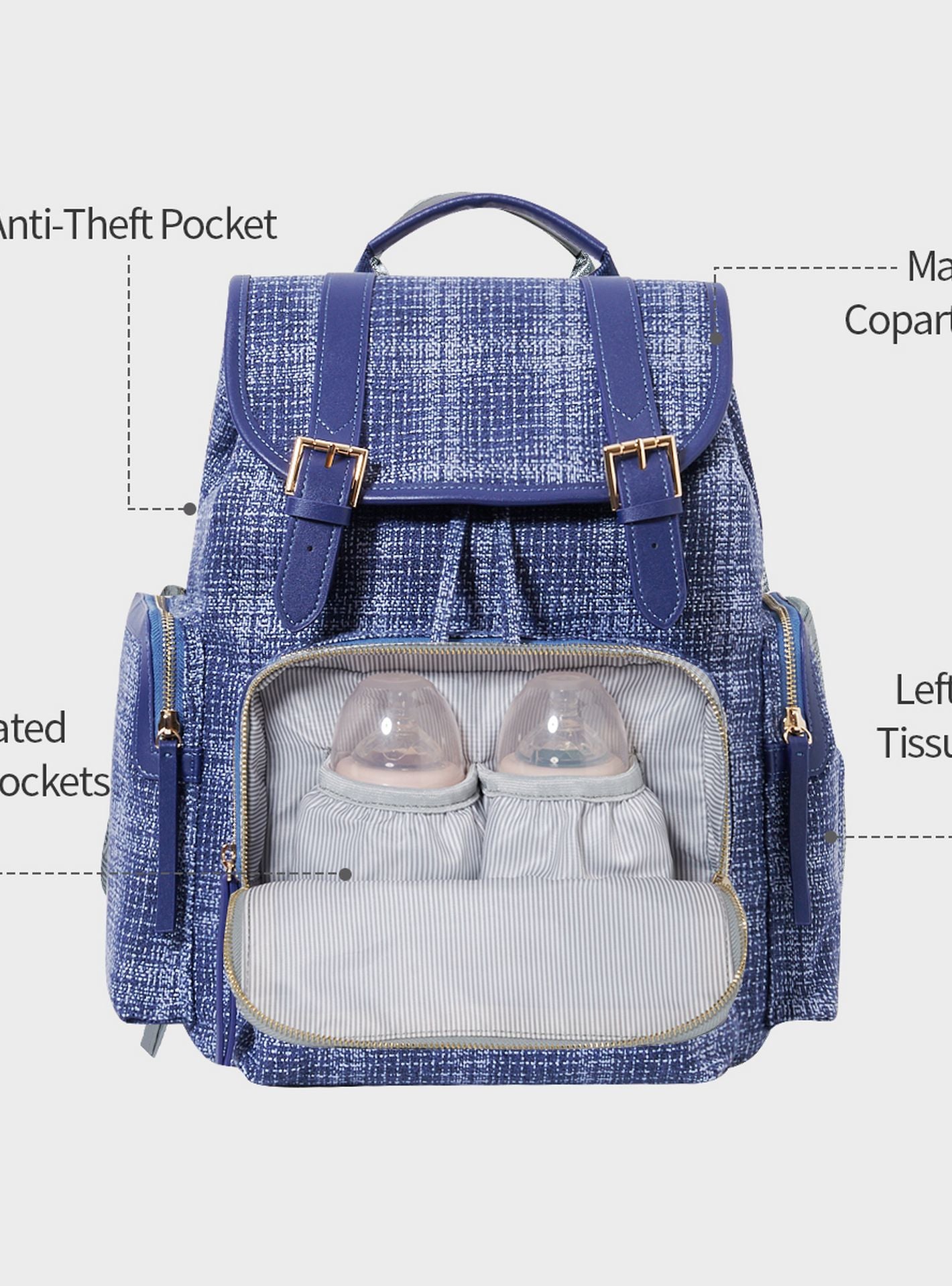 Sunveno Vouge Textured Diaper Bag-baby-gear-diaperbags-image-9