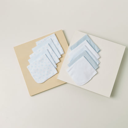 Juniors Textured Wash Cloth - Set of 10