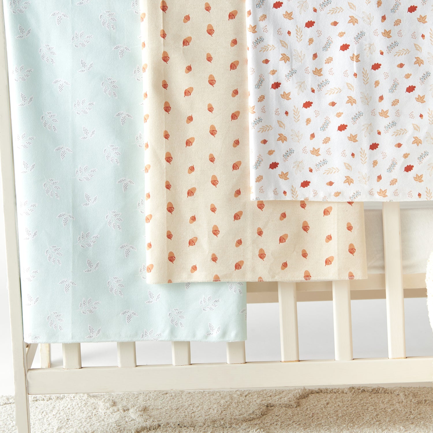 Juniors Printed 3-Piece Flannel Wrap Blanket - 75x75 cm