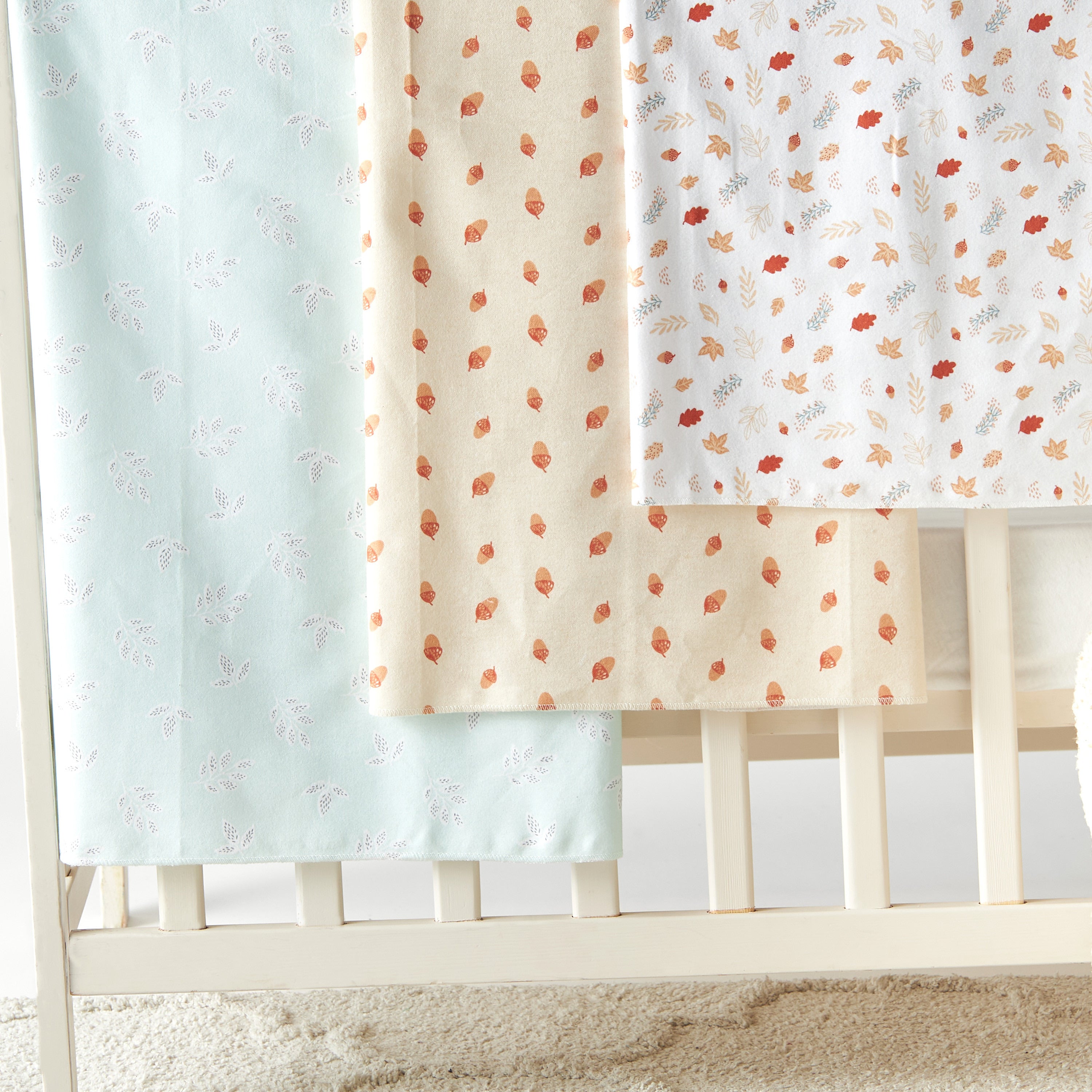 Juniors Printed 3-Piece Flannel Wrap Blanket - 75x75 cm