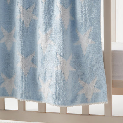 Juniors All-Over Star Print Blanket - 75x100 cm