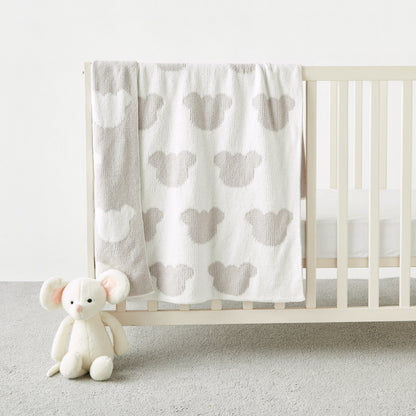 Juniors Bear Textured Blanket - 75x100 cm - HomeBabyNurseryBlankets &amp; SwaddlesBlankets &amp; Quilts