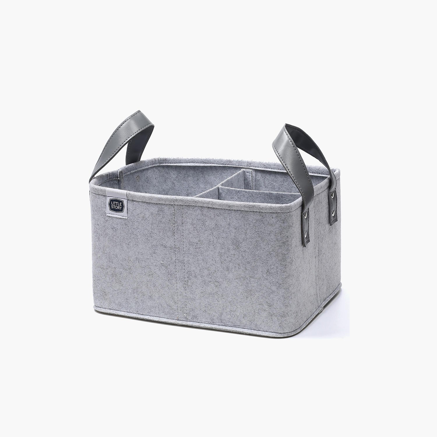 Little Story Diaper Caddy Simplex, Grey