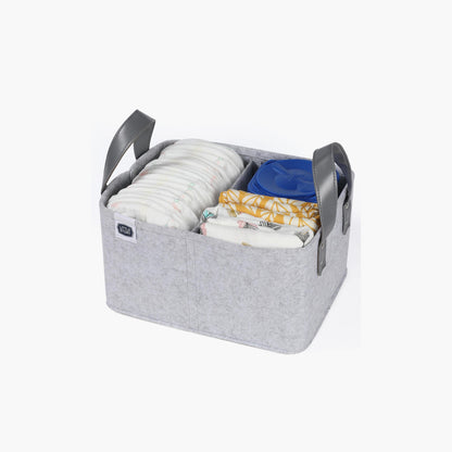 Little Story Diaper Caddy Simplex, Grey