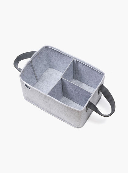 Little Story Diaper Caddy Simplex, Grey-baby-gear-diaperbags-image-4