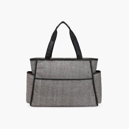 Little Story Betty Diaper Bag, Grey