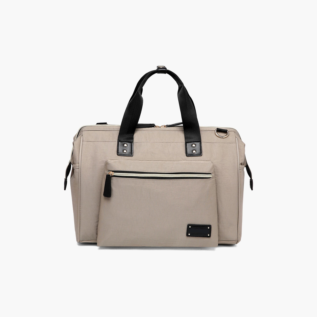 Little Story Zeera Mom Dad Diaper Bag, Beige
