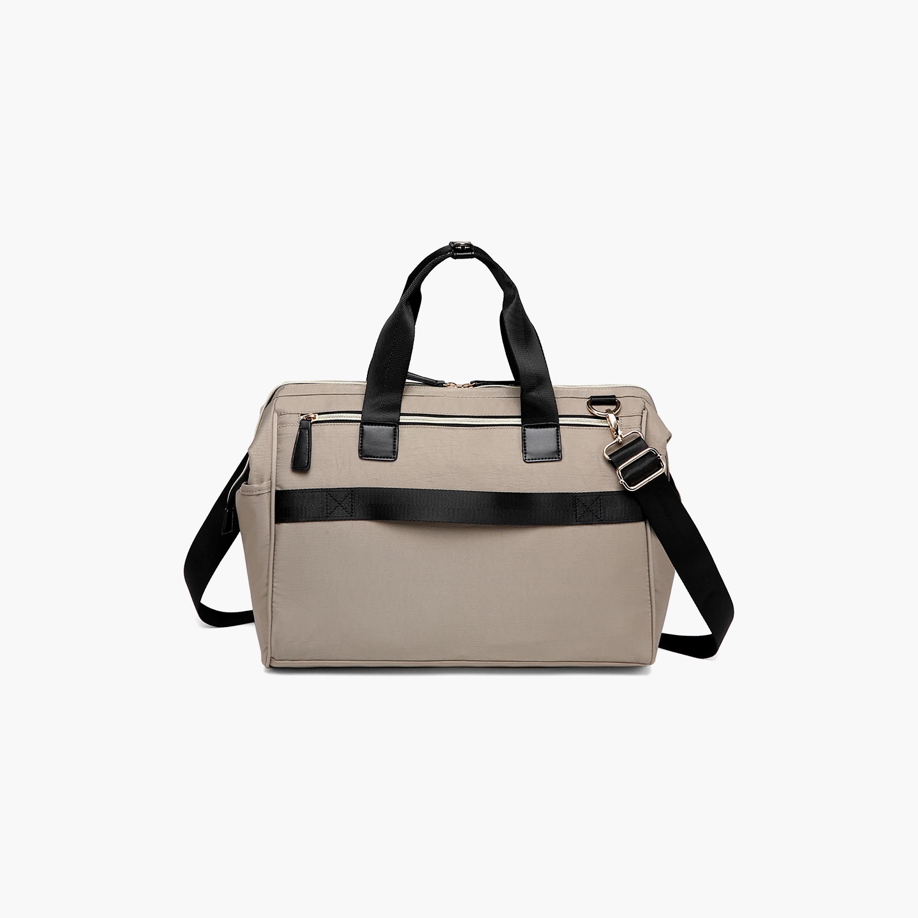 Little Story Zeera Mom Dad Diaper Bag, Beige