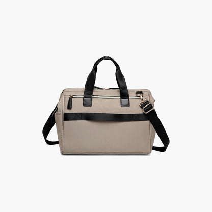Little Story Zeera Mom Dad Diaper Bag, Beige