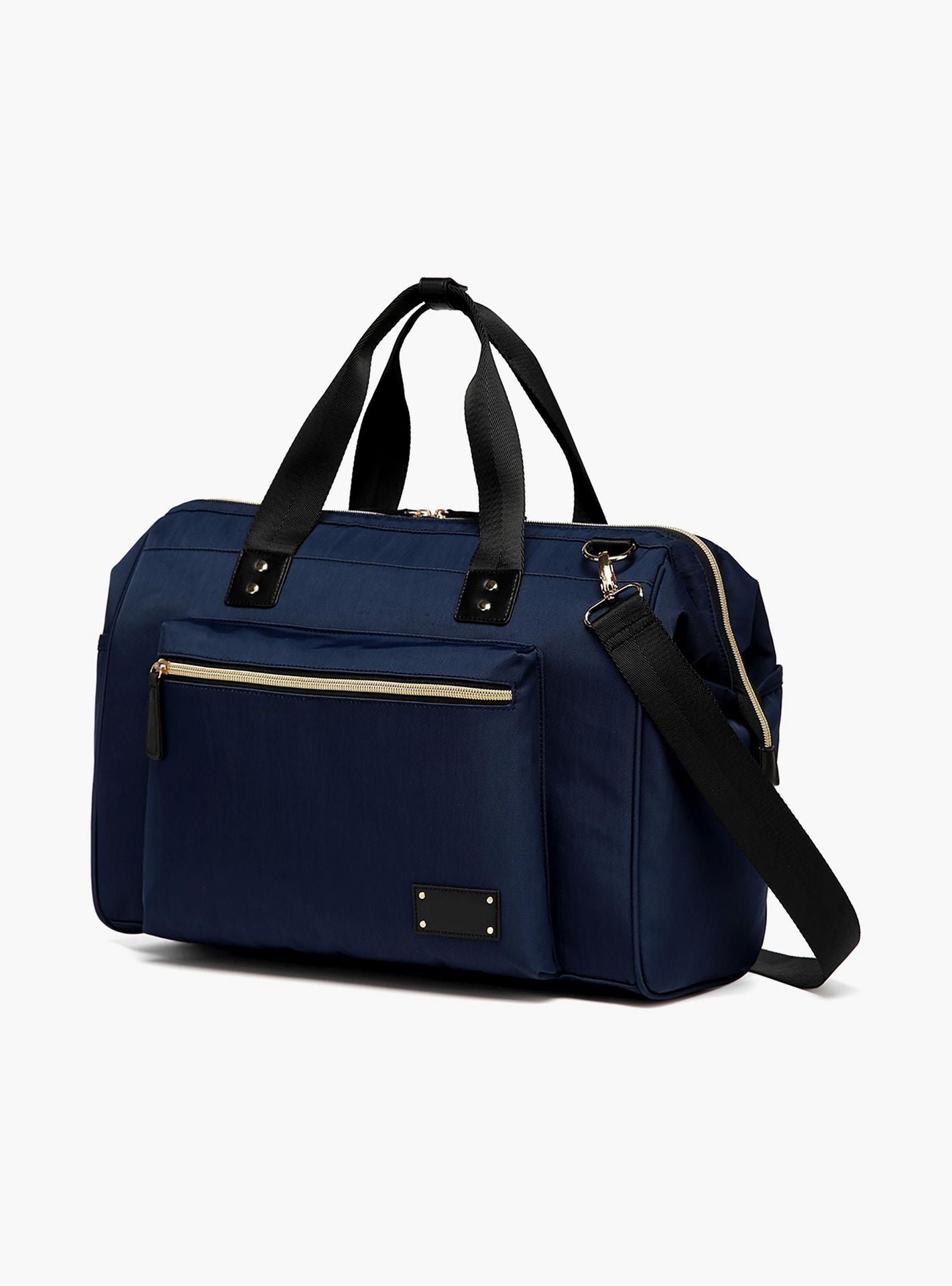 Little Story Zeera Mom Dad Diaper Bag, Navy Blue-baby-gear-diaperbags-image-1