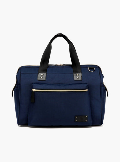 Little Story Zeera Mom Dad Diaper Bag, Navy Blue-baby-gear-diaperbags-image-2