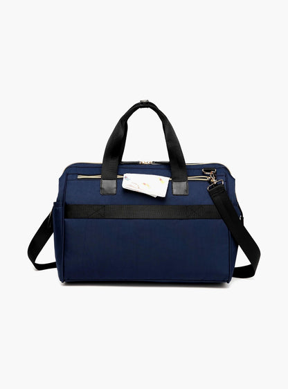 Little Story Zeera Mom Dad Diaper Bag, Navy Blue-baby-gear-diaperbags-image-3