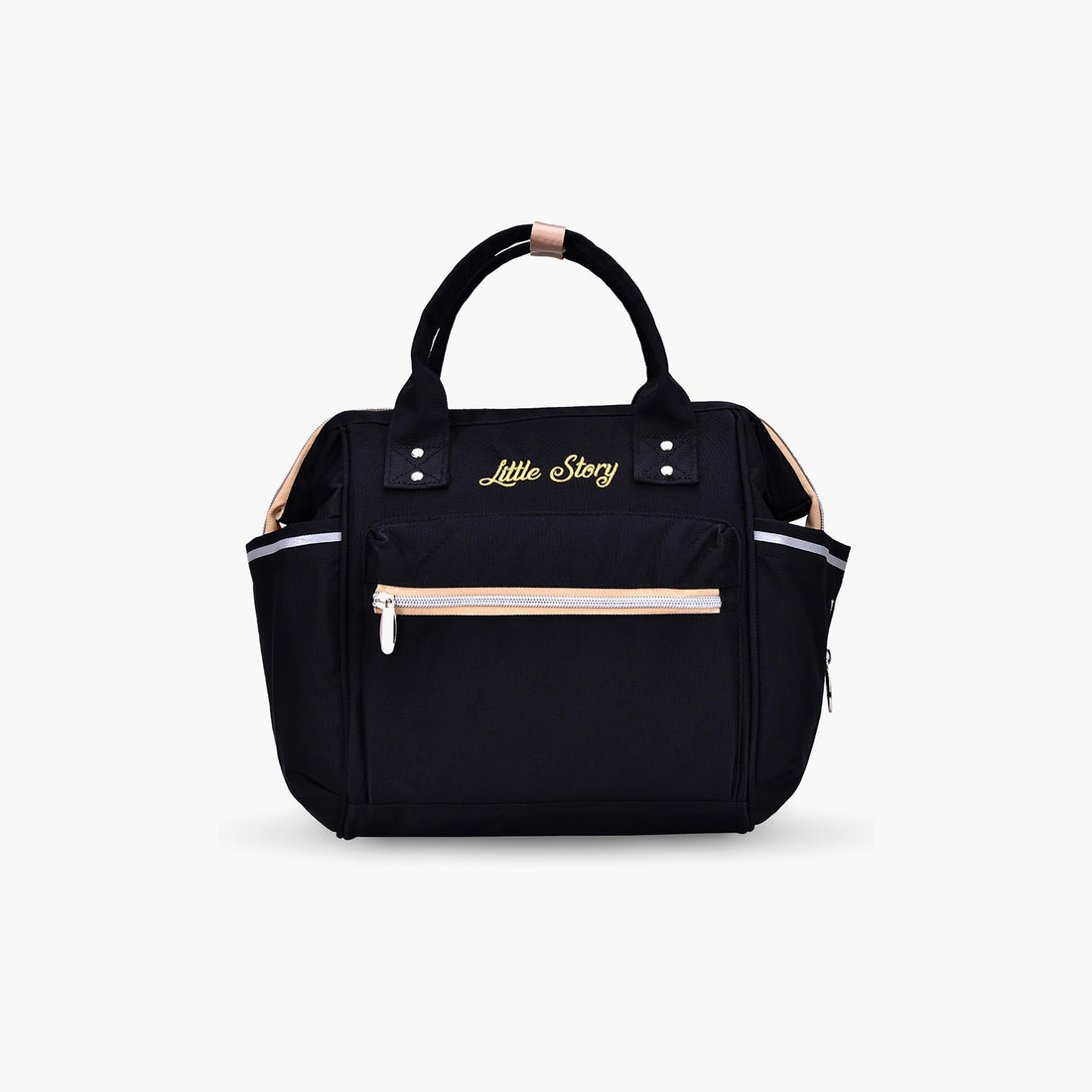 Little Story Ace Diaper Bag, Black