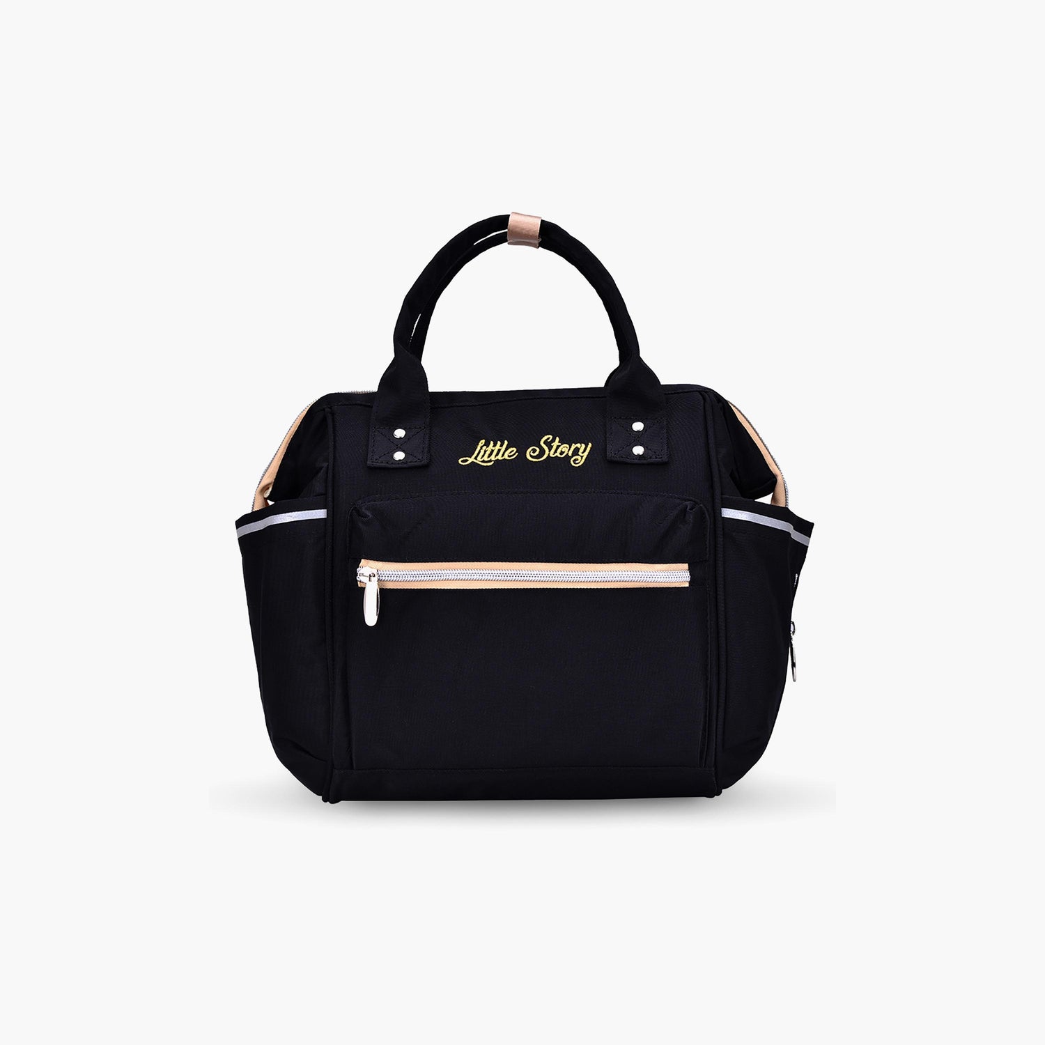 Little Story Ace Diaper Bag, Black