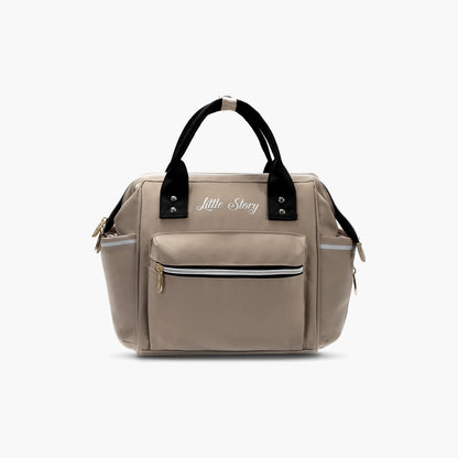 Little Story Ace Diaper Bag, Beige