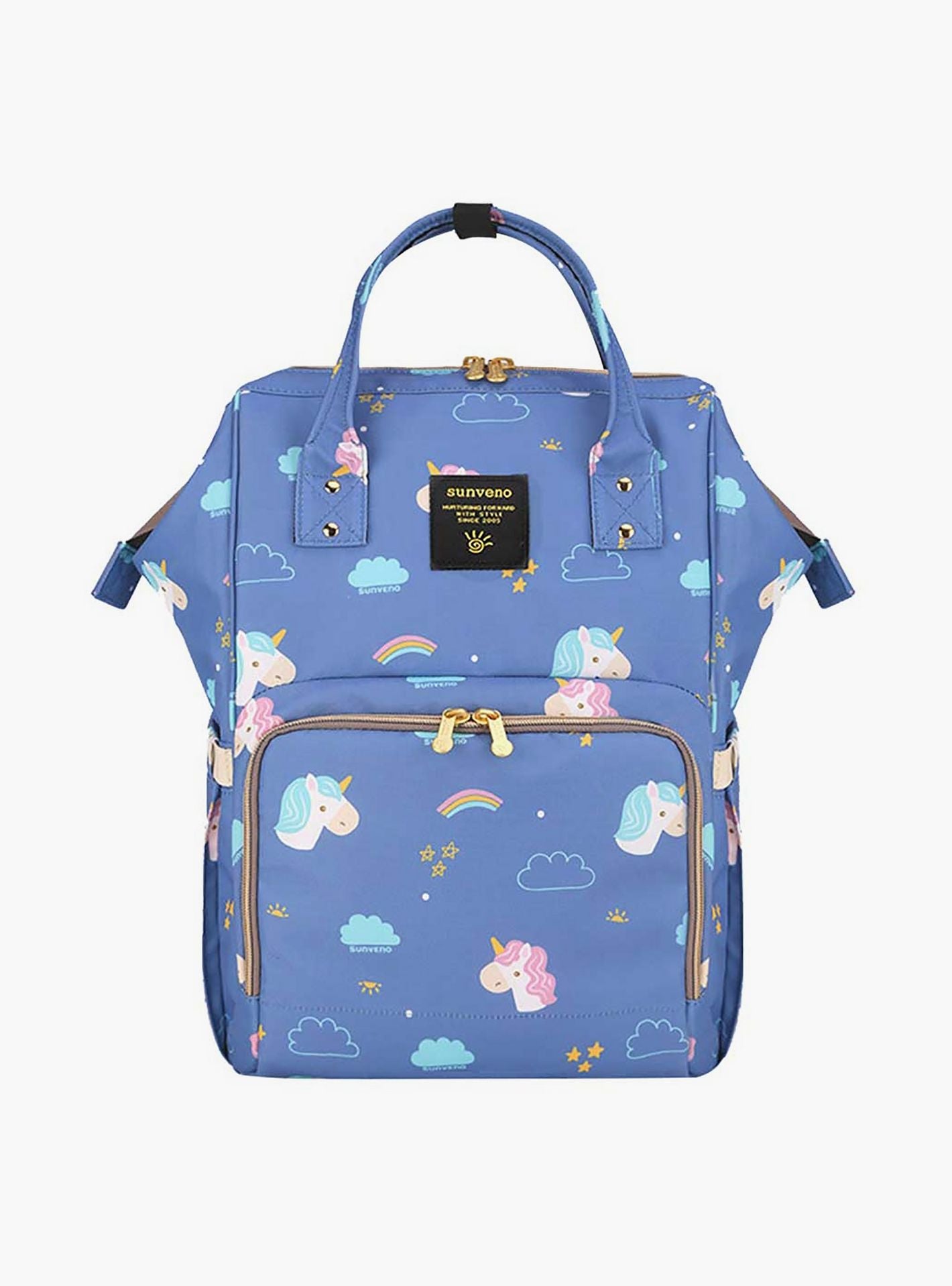 Sunveno Diaper Bag Unicorn XL With Sunveno Stroller Hooks-baby-gear-diaperbags-image-3