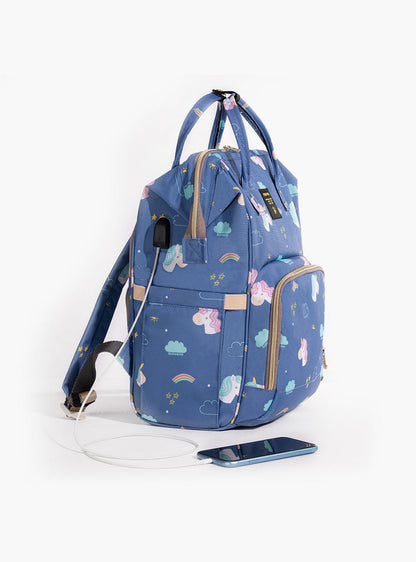 Sunveno Diaper Bag Unicorn XL With Sunveno Stroller Hooks-baby-gear-diaperbags-image-4
