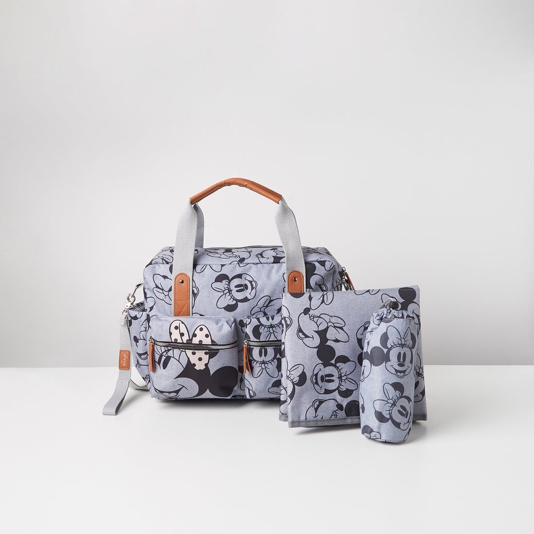 Disney All-Over Minnie Mouse Print Diaper Bag