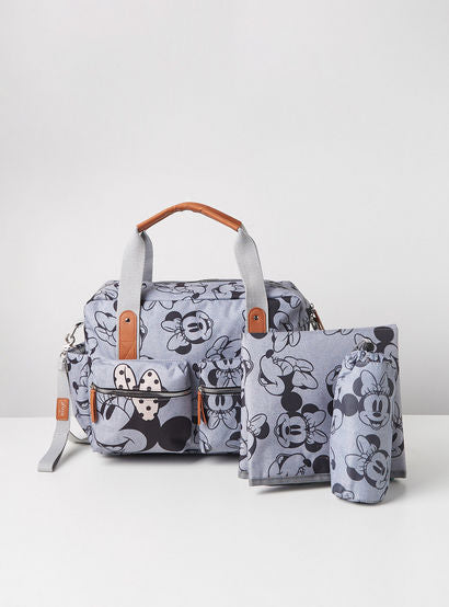 Disney All-Over Minnie Mouse Print Diaper Bag-baby-gear-diaperbags-image-2