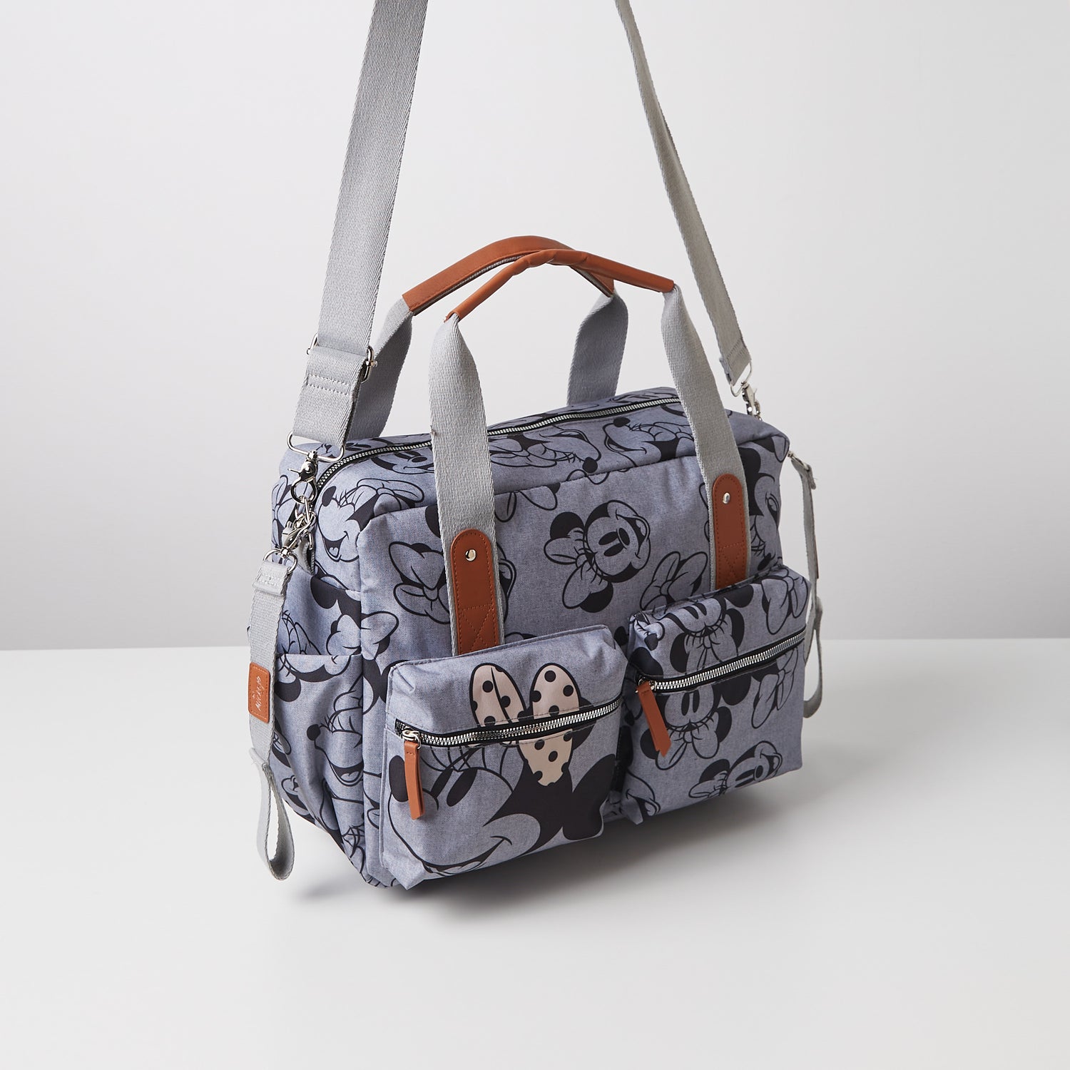Disney All-Over Minnie Mouse Print Diaper Bag