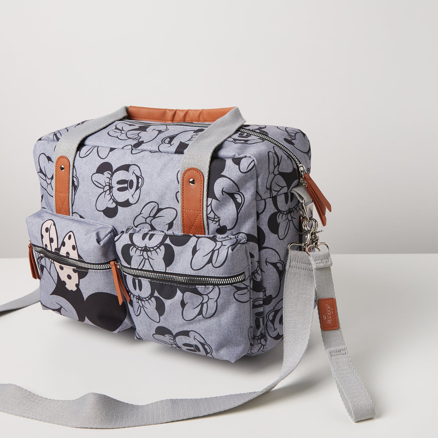 Disney All-Over Minnie Mouse Print Diaper Bag