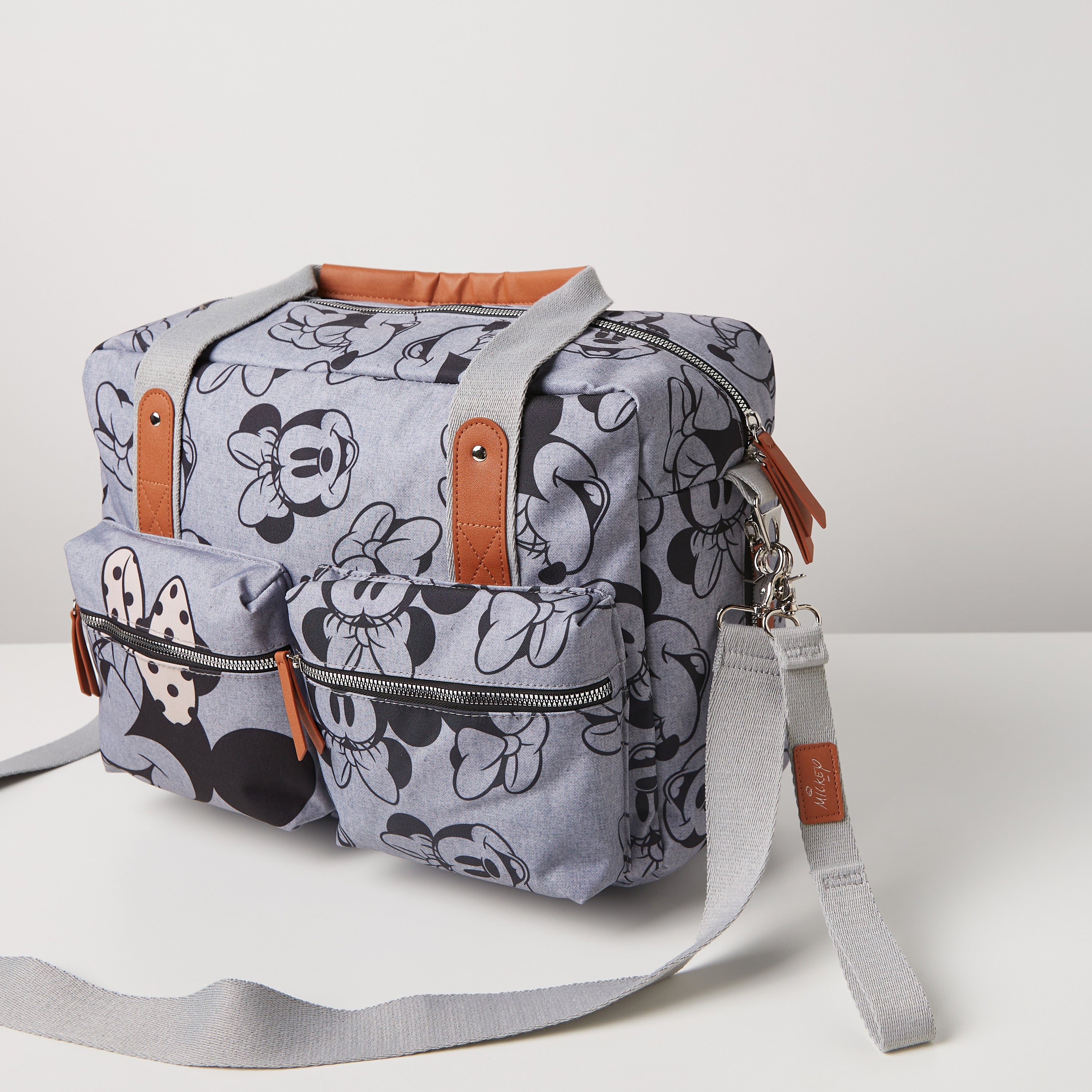 Disney All-Over Minnie Mouse Print Diaper Bag