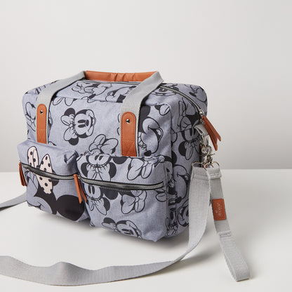 Disney All-Over Minnie Mouse Print Diaper Bag