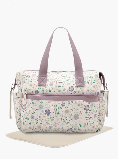 Giggles All-Over Floral Print Diaper Bag-baby-gear-diaperbags-image-1