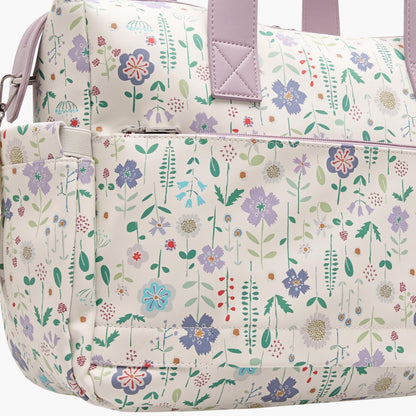 Giggles All-Over Floral Print Diaper Bag