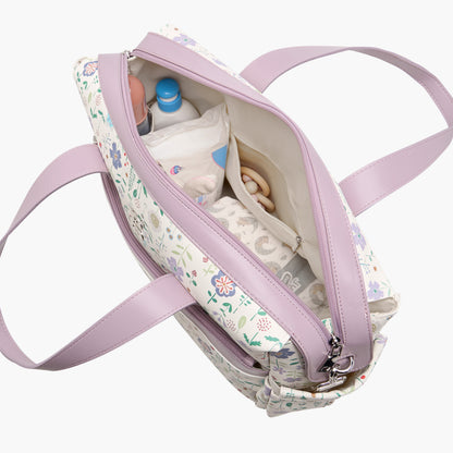 Giggles All-Over Floral Print Diaper Bag