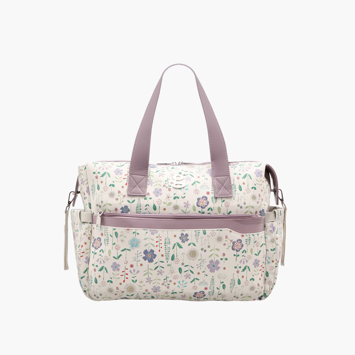 Giggles All-Over Floral Print Diaper Bag