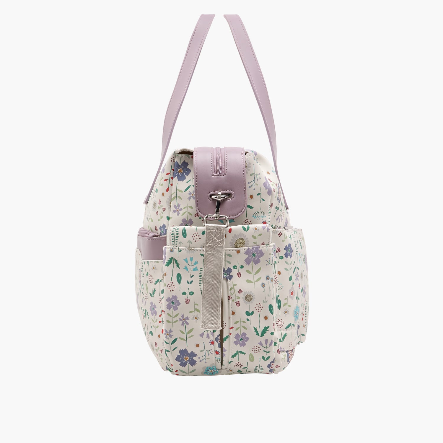 Giggles All-Over Floral Print Diaper Bag